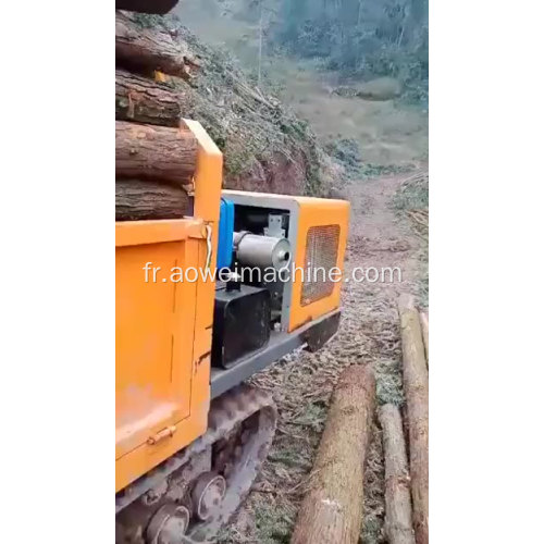 Petit camion à chenilles diesel mini dumper de 2 tonnes de machines minières